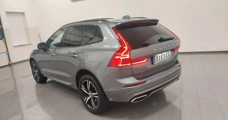 Volvo XC 60 cena 157000 przebieg: 107456, rok produkcji 2022 z Rydułtowy małe 596